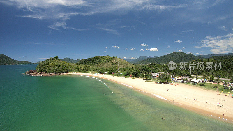 红海滩(红海滩)，ubatuba -巴西